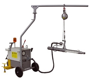 Prestressing Jack and Pump Unit with Counter Balance Picture